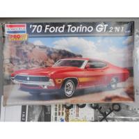 Monogram ´70 Ford Torino Gt 2 En 1 Coche Armar Completo 1/25, usado segunda mano   México 