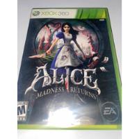Videojuego Alice Madness Returns  Para Xbox 360, usado segunda mano   México 