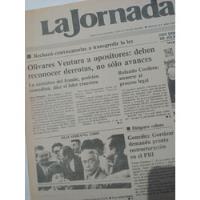 Diario La Jornada Fraude Electoral 1988 Marcha Pan Maquío  segunda mano   México 