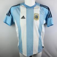 Jersey adidas Argentina En La Copa Del Mundo 2002. Original  segunda mano   México 