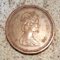 Moneda De 1 Centavo Canadá Elizabeth Ii Regina 1984 B. Estad segunda mano   México 