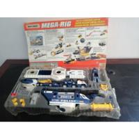 Matchbox 1998 Mega Rig Super Helicoptero De Policía Commant  segunda mano   México 