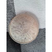Moneda 1 Dollar 1851 Liberty Plata  segunda mano   México 