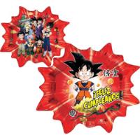 4 Globos Metalico 22puLG/56cm Doble Vista Goku Dragon Ball Z segunda mano   México 
