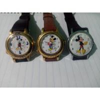 3 Relojes Mickey Mousse Vintage segunda mano   México 