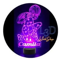 Lampara 3d Led Miracolous Lady Bug Y +modelos Personalizada! segunda mano   México 