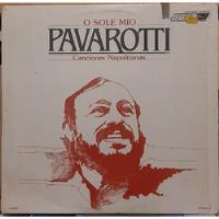 Disco Lp O Sole Mio Pavarotti Canciones Napolitanas #5083 segunda mano   México 