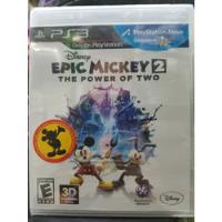 Epic Mickey 2 The Power Of Two Ps3 Fisico Y Original  segunda mano   México 