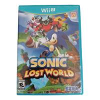 Sonic Lost World Para Nintendo Wii U En Excelente Estado  segunda mano   México 