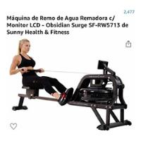 Maquina De Remo De Agua Remadora C/monitor Lcd-obsidian segunda mano   México 