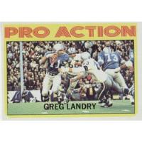 1972 Topps Greg Landry Pro Action Detroit Lions segunda mano   México 