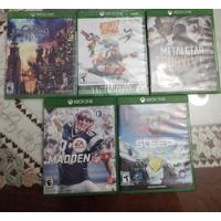 Lote De Juegos De Xbox One.  segunda mano   México 