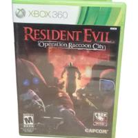 Resident Evil Operation Raccon City segunda mano   México 