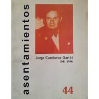 Asentamientos: Jorge Camberos Garibi, 1941-1986, No. 44 segunda mano   México 