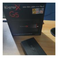 Creative Sound Blasterx G5 7.1 Tarjeta De Sonido Externa segunda mano   México 