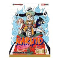 Manga Panini Naruto (2 En 1) Gold Edition #3 En Español segunda mano   México 