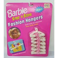 Barbie Accesorios Fashion Hangers 12 Piezas Año 1992 segunda mano   México 