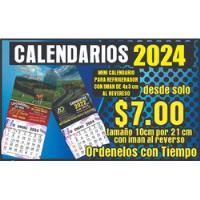 150 Mini Calendarios Para Refri Con Iman Al Reverso segunda mano   México 