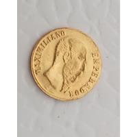 Medalla Arra Lagrimita Maximiliano En Oro 10k Peso 0.4 Gramo segunda mano   México 