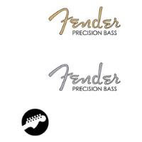 Decal Waterslide Fender Precision Bass 50s segunda mano   México 