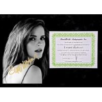 Emma Watson  Harry Potter Hermione Autógrafo En Foto 5x7, usado segunda mano   México 