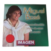 Miguel Bose Imagen Cd Disco Compacto 2002 Sony Music, usado segunda mano   México 