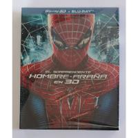 El Sorprendente Hombre Araña | Blu-ray 3d + Blu-ray Slipcase segunda mano   México 