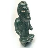 Escultura Figura Olmeca En Jade, 9.5 Cms Alto segunda mano   México 