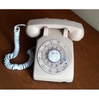 Teléfono De Disco Bell System Vintage Restaurar Decoración  segunda mano   México 
