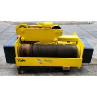 Polipasto Yale 7.5 Ton. De Cable Con Trole Para Grúa Viajera, usado segunda mano   México 