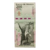 Billete $200 Pesos Bicentenario Independencia 2008 Sk2 segunda mano   México 