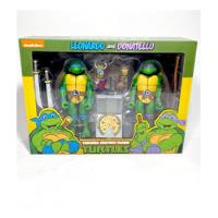 Tmnt Tortugas Ninja Leonardo Y Donatello Cartoon Neca Rct, usado segunda mano   México 