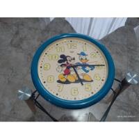 Reloj De Pared Disney Mickey Mouse 1990 Timco Vintage  segunda mano   México 