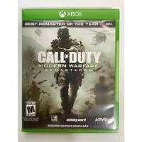 Call Of Duty Modern Warfare Remastered Para Xbox One segunda mano   México 