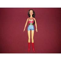 Muñeca Barbie Mattel Wonder Woman Dc Comics 1998, usado segunda mano   México 