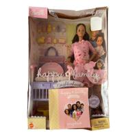 Usado, Barbie Morenita Embarazada Pregnant Midge Vestido Rosa 2002 segunda mano   México 