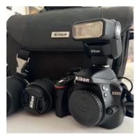 Súper Bundle Nikon D3300 Equipo De Cámara Con Doble Lente segunda mano   México 