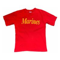 Playera Vintage 90s Us Marines Talla L Made In India segunda mano   México 