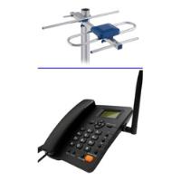Usado, Telefono Rural 3g Para Casa Negocio Oficina Con Antena Aerea segunda mano   México 