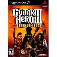 Guitar Hero Ill Legends Of Rock | Activision | Ps2 | Gameroo segunda mano   México 
