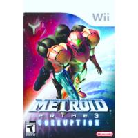 Metroid Prime 3 Corruption  Wii segunda mano   México 
