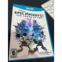 Epic Mickey 2 The Power Of Two Disney Físico Original  segunda mano   México 