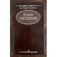 La Gaya Ciencia, Friedrich Nietzsche segunda mano   México 