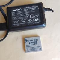 Bateria Db- L20 Con Cargador Original Sanyo Fujifilm segunda mano   México 