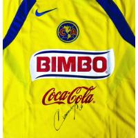 Jersey Autografiado Cuauhtémoc Blanco América 2005-06 Nike, usado segunda mano   México 