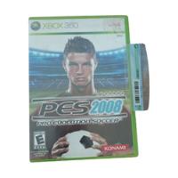 Pes 2008 Pro Evolution Soccer Xbox 360  segunda mano   México 