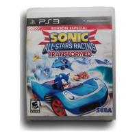 Sonic All Star Racing Transformed Ps3 (ver Fotos) segunda mano   México 