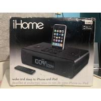 Usado, Reloj Despertador Ihome Con Dock Para iPod Muy Buen Estado segunda mano   México 