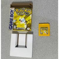 Pokemon Yellow Juego Original (caja Custom) Gameboy segunda mano   México 