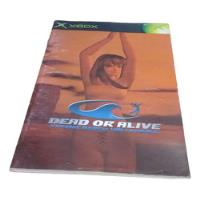 Manual Para El Juego De Dead Or Alive Para Xbox  segunda mano   México 